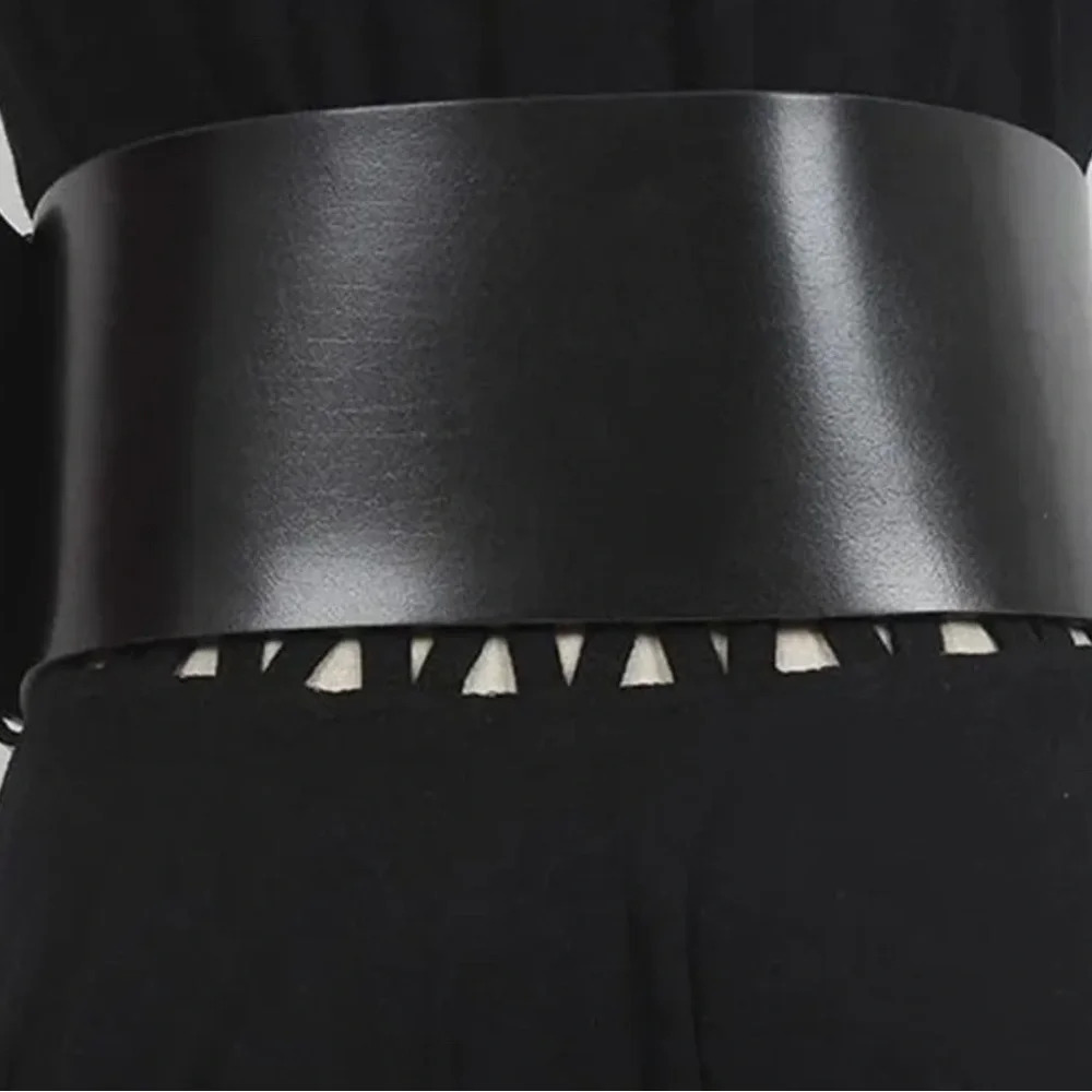 wide women  leatherbelt - Picture 4 of 7